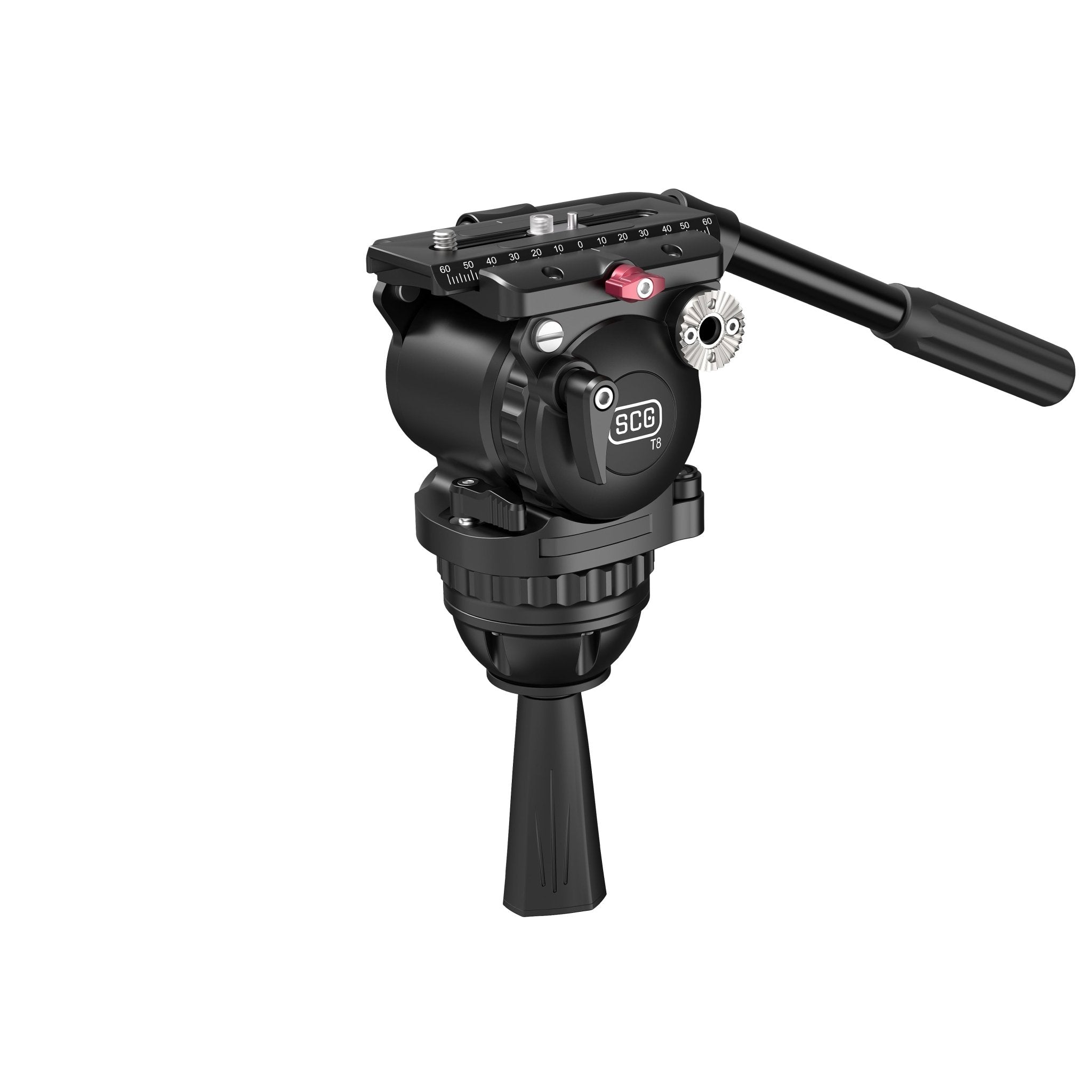 The Best T8 fluid video head for 2-10kg fully-rigged professional systems