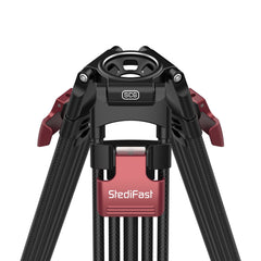 SCG StediFast camera tripod can lock all three leg sections with one flip lever.